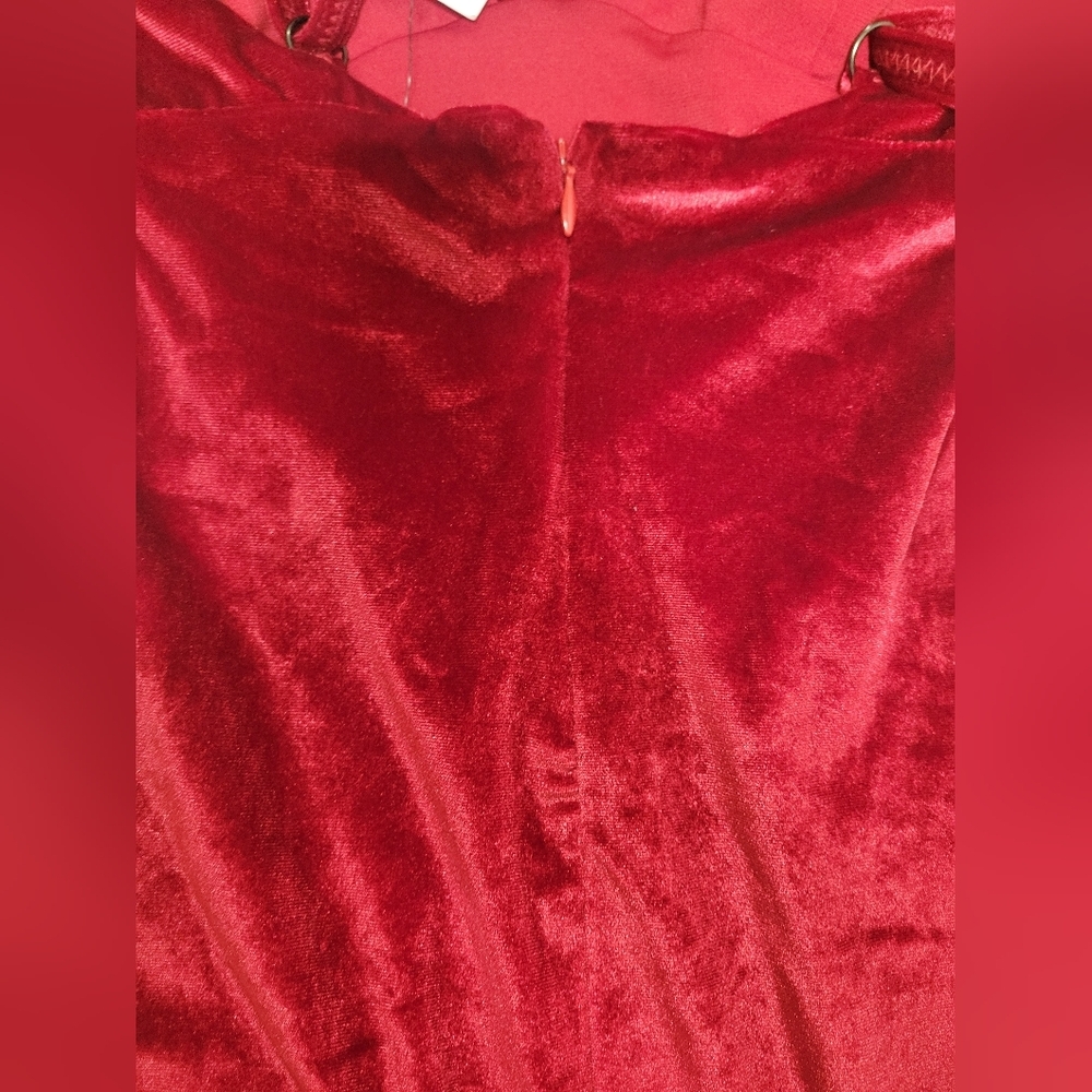 Dress the Population Strappy Red Mini Dress - Picture 5 of 5